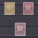 BULGARIA 1932, Sc# J37-J39, Postage Due, MH - Postage Due