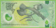 Voyo PAPUA NEW GUINEA 2 Kina 2013 P45 B150a CM UNC Polymer Commemorative - Papua New Guinea