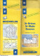 8 Cartes MICHELIN - N° 51 - 52 - 54 - 56 - 57 - 58 - 59 - 60 Au 200.000ème - Roadmaps