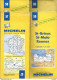 8 Cartes MICHELIN - N° 51 - 52 - 54 - 56 - 57 - 58 - 59 - 60 Au 200.000ème - Callejero