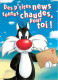 Bandes Dessinées - Looney Tunes - Titi Et Gros Minet - Illustration - Carte Neuve - CPM - Voir Scans Recto-Verso - Comics