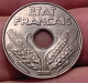 ETAT FRANCAIS - 20 CENTIMES 1944 FER - Achat Immédiat - 20 Centimes