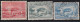 Australia    .   SG    .    141/143  (2 Scans)          .   O      .     Cancelled - Used Stamps