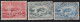 Australia    .   SG    .    141/143  (2 Scans)          .   O      .     Cancelled - Gebruikt