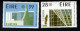 1999465202 1987  SCOTT 689 690 (XX) POSTFRIS  MINT NEVER HINGED - EUROPA ISSUE -MODERN ARCHITECTURE - Unused Stamps