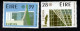 1999465202 1987  SCOTT 689 690 (XX) POSTFRIS  MINT NEVER HINGED - EUROPA ISSUE -MODERN ARCHITECTURE - Ungebraucht