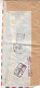 Etats Unis - Lettre De 1967 - Oblit New York - Lettre Abimé Dans La Poste - - Cartas & Documentos