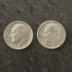 LOT 2 * 1 ROOSEVELT DIME ARGENT 1959 & 1960 D USA / SILVER (Référence Lot N° 44 ) - 1946-...: Roosevelt