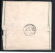 1907, 5 Ö.  Perfin  " W.S.-C. , Klar Gestp Kopenhagen A. Kpl. Streifband Nach Deutschland , Firmen-Lochung ,#1801 - Lettres & Documents