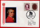 Brief Mit Stempel 2500 Baden Bei Wien - Int. Musikwissentschaftlicher Kongreß Zum Mozartjahr 1991  Vom 3.12.1991 - Covers & Documents