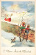 FETES - VOEUX  - Saint Nicolas - Vive Saint Nicolas - Saint Nicolas Marchant - Enfants - Chien - Carte Postale Ancienne - Saint-Nicolas