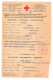Croix Rouge Belgique 2 Avr 1942 - Documenti