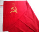 DRAPEAU URSS UNION SOVIETIQUE ARMEE ROUGE RUSSIE COMMUNISME 1989 - Vlaggen