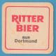 J-1500 * GERMANY - RITTER BIER Aus Dortmund - Bierdeckel