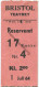 Dänemark - Kobenhavn - Bristol Teatret - Kinokarte 1964 - Eintrittskarten
