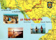 N°153 Z -cpsm Carte Géographique -La Faute Sur Mer- - Maps