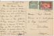 1924 OLYMPIADES  N° 185 30c + 130 Sur CP Etranger 11/8/24 > ESPAGNE - Olympiques Carte Postale JO Barcelona - Verano 1924: Paris