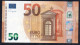 50 EURO ITALY  LAGARDE S051 SH  Ch  "15"  UNC - 50 Euro