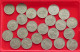 COLLECTION LOT GREAT BRIATIN SHILLING 23PC 130G #xx40 1451 - Verzamelingen