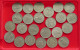 COLLECTION LOT GREAT BRIATIN SHILLING 24PC 136G #xx40 1450 - Verzamelingen