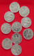 COLLECTION LOT GERMANY WEIMAR 3 MARK 10PC 21G #xx40 1120 - Collections
