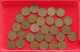 COLLECTION LOT GERMANY BRD 2 PFENNIG UP TO 1968 30PC 98G #xx40 1199 - Collections