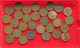 COLLECTION LOT GERMANY BRD 2 PFENNIG UP TO 1968 30PC 98G #xx40 1195 - Collections