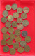 COLLECTION LOT GERMANY BRD 2 PFENNIG UP TO 1968 30PC 98G #xx40 1195 - Collections