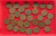 COLLECTION LOT GERMANY BRD 2 PFENNIG UP TO 1968 30PC 98G #xx40 1197 - Collections