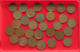 COLLECTION LOT GERMANY BRD 2 PFENNIG UP TO 1968 30PC 98G #xx40 1197 - Colecciones