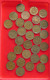 COLLECTION LOT GERMANY BRD 2 PFENNIG UP TO 1968 30PC 100G #xx40 1276 - Collections