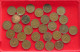 COLLECTION LOT GERMANY BRD 2 PFENNIG UP TO 1962 30PC 98G #xx40 1215 - Sammlungen