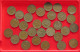 COLLECTION LOT GERMANY BRD 2 PFENNIG UP TO 1962 30PC 98G #xx40 1209 - Collections