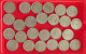 COLLECTION LOT SINGAPORE 20 CENTS 25PC 142G #xx40 1553 - Singapore