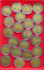 COLLECTION LOT ITALY 500 LIRE 22PC 150G #xx40 1252 - Collections