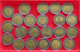 COLLECTION LOT ITALY 500 LIRE 22PC 150G #xx40 1249 - Collections