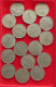 COLLECTION LOT IRELAND 10 PENCE 17PC 191G #xx40 1642 - Irland