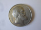 Rare! 1875 Prussia Silvered Medal Commemorating Ernst Von Badel,creator Of The Statue Of Hermann The Liberator - Duitsland