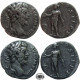 LaZooRo: Roman Empire - AR Denarius Of Septimius Severus (193-211 AD), PM TR P V COS II PP, Genius - La Dinastia Severi (193 / 235)