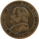 LaZooRo: Italy Vatican 1 Soldo 1867 F - Vaticano