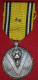 BELGIQUE WW2 1940 - 1945 Médaille Commémorative Avec Petits Glaives Croisés - Belgien