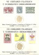 1979- TARJETAS VII CERTAMEN FILATÉLICO Y NUMISMATICO IBEROAMERICANO -  MADRID 17 Al 22 OCTUBRE 1979 - NUMERADAS - Commemorative Panes