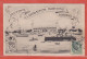 FRANCE VIGNETTE EXPO MARITIME SUR CARTE POSTALE DE 1907 DE BORDEAUX - Briefmarkenmessen