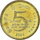 Sri Lanka, 5 Rupees, 2006, Bronze-Aluminium, SPL, KM:156 - Sri Lanka