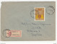 Polska Legnica Registered Letter Cover Travelled 1964 To Yugoslavia B171102 - Cartas & Documentos