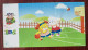 Cartoon Dog Play Basketball,China 2006 Lunar New Year Of Dog Year Greeting Advertising Pre-stamped Card - Basket-ball