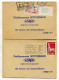 HUTCHINSON - 6 Cartons De Commande Du Colis De Matériel D' étalage Annoncé En Page 4 Des " Dernières Nouvelles " 1959 - Lettres & Documents