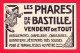 Dirigeable-41A64  Le Dirigeable Santos Dumont N° 16, Au Verso Pub Pour Les Phares De La Bastille, Cpa  - Zeppeline
