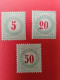 Lot Nachportomarke 1883*, Rahmen Kopfstehend Kat.495.- - Postage Due