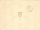 Entier FRANCE - Enveloppe Date 646 Intérieur Violet Oblitéré - 10c Semeuse Lignée Rose - Standard Covers & Stamped On Demand (before 1995)